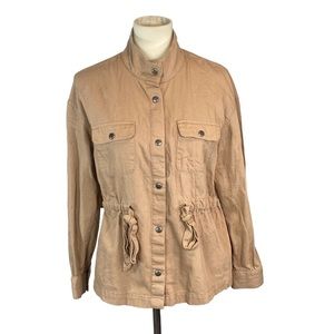 Maurices lightweight cotton safari jacket size M